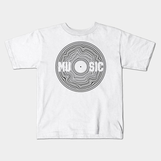 vinyl music Kids T-Shirt by StreetShop